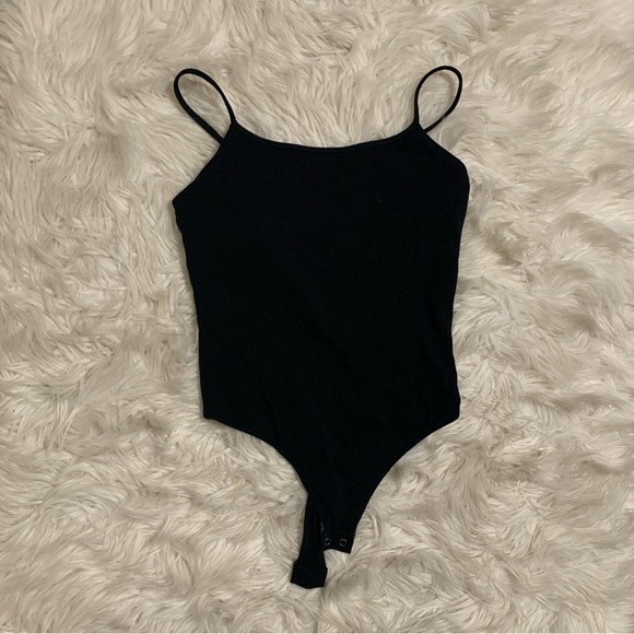 Express Black Bodysuit Tank Size Small - Picture 1 of 8